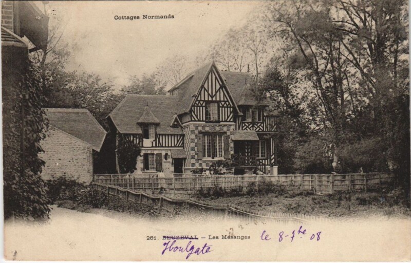 Carte postale ancienne Houlgate Houlgate-Beuzeval - Les Mesanges à Houlgate