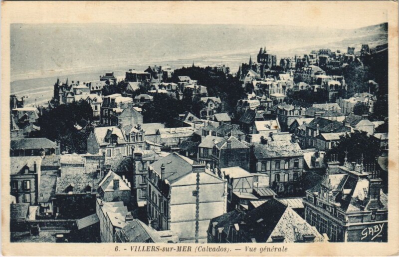 Carte postale ancienne Villers-sur-Mer Vue Generale à Villers-sur-Mer