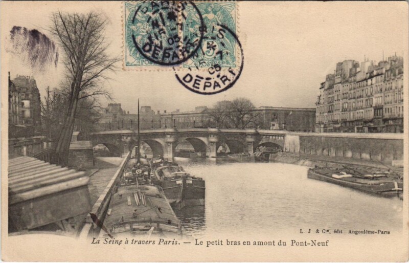 Carte postale ancienne Paris 1e Le Pont-Neuf à Paris 1er