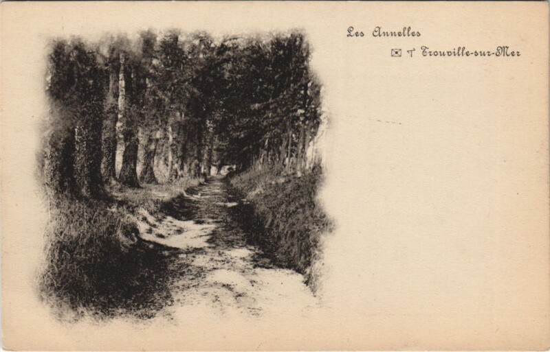 Carte postale ancienne Trouville Les Annelles