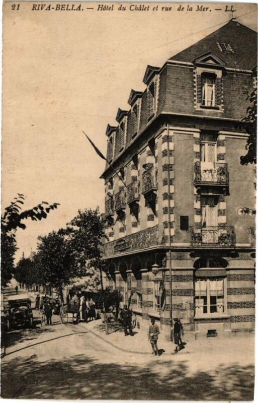 Carte postale ancienne Riva-Bella - Hotel du Chalet