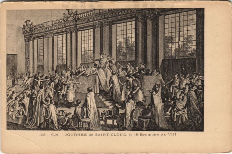 Carte postale ancienne Ancien Paris Journee de Saint-Cloud