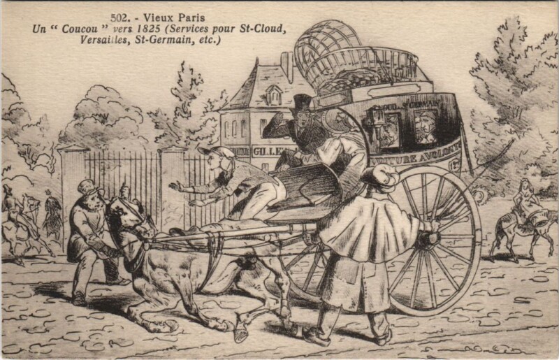 Carte postale ancienne Ancien Paris Un CouCou