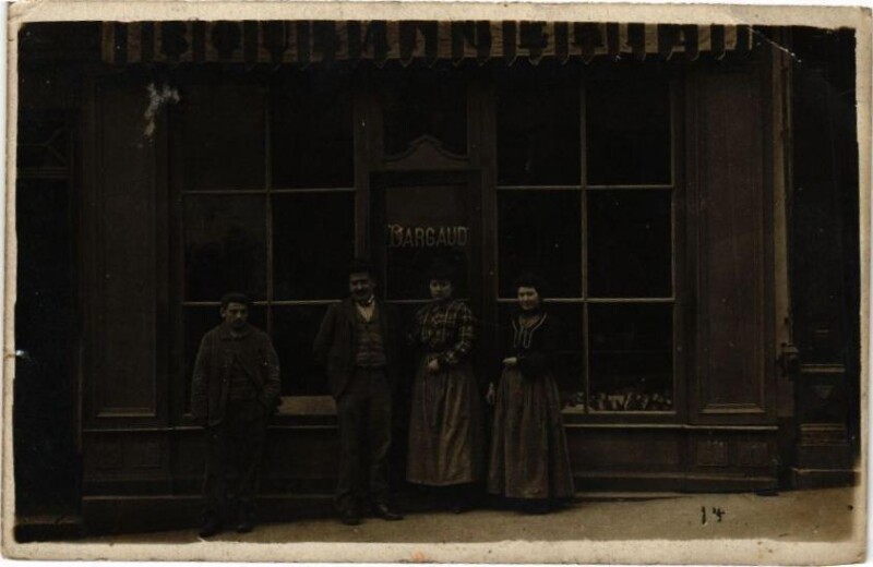 Carte postale ancienne Dargaud - carte photo