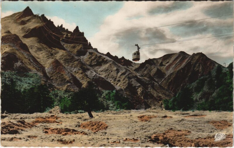 Carte postale ancienne Le Mont-Dore-Le Sancy à Mont-Dore