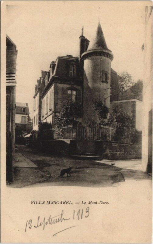 Carte postale ancienne Villa Mascarel-Le Mont-Dore à Mont-Dore