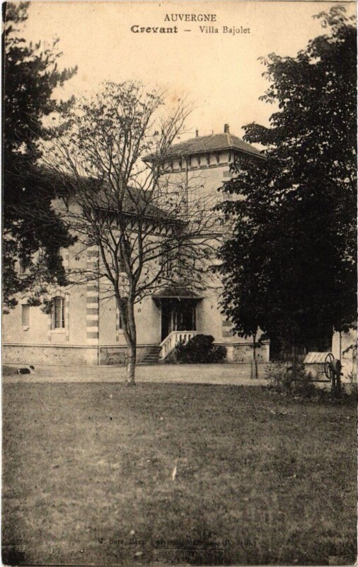Carte postale ancienne Crevant - Villa Bajolet