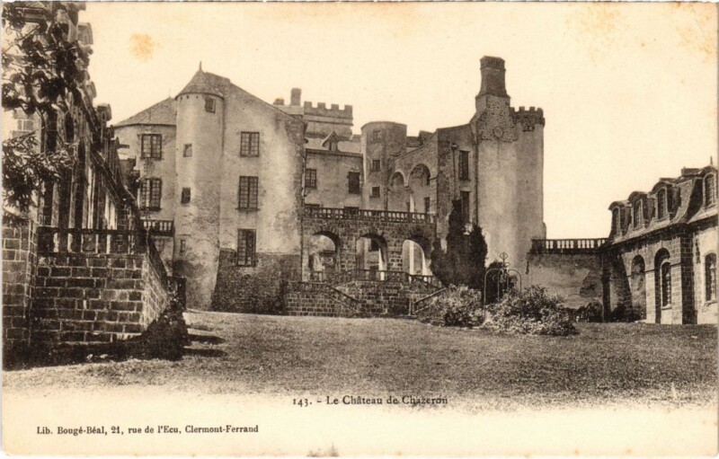 Carte postale ancienne Chateau de Chazeron