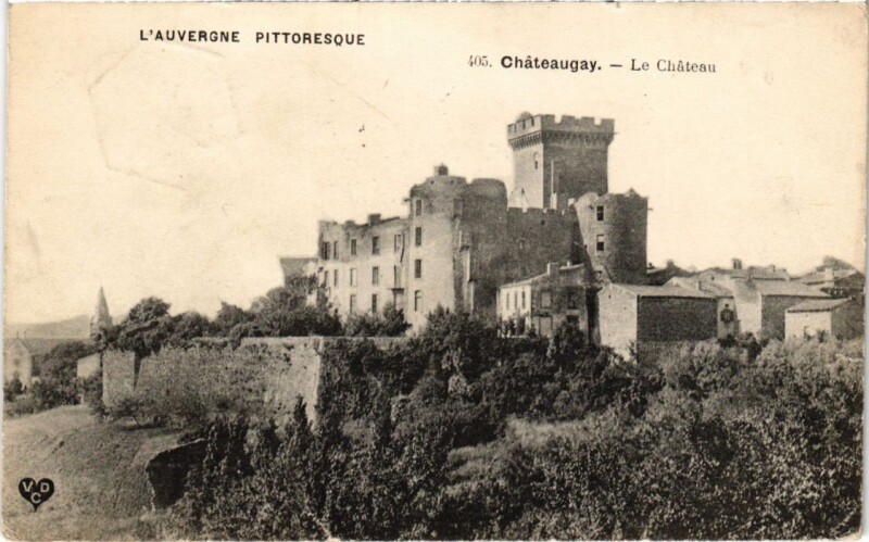 Carte postale ancienne Chateaugay - Le Chateau à Châteaugay