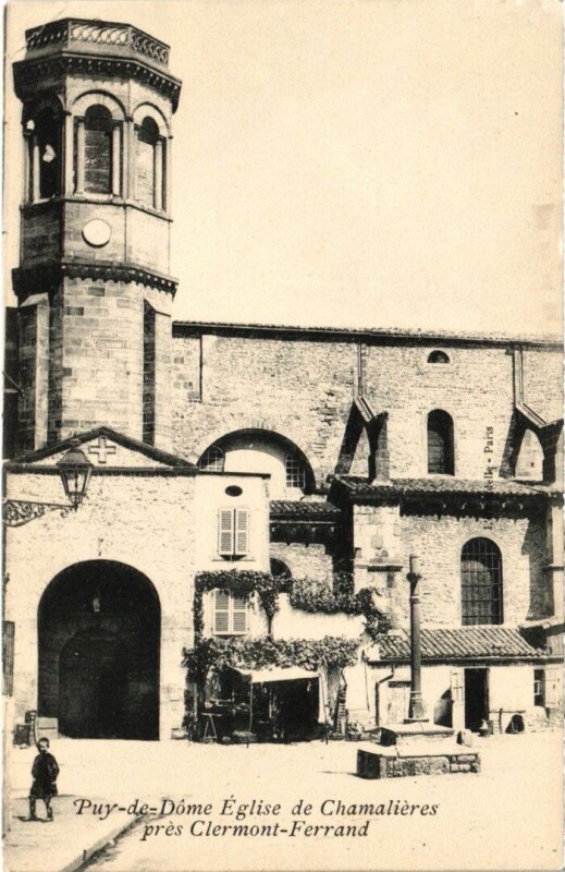 Carte postale ancienne Chamalieres - Eglise à Chamalières