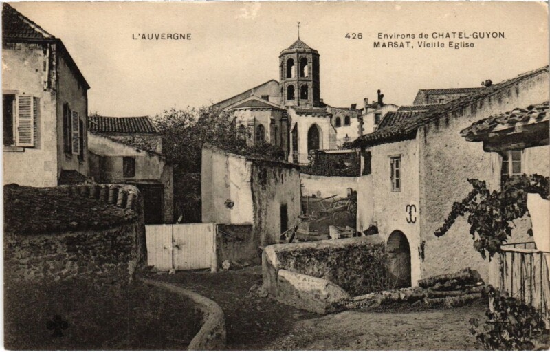 Carte postale ancienne Env. de Chatel-Guyon - Marsat à Marsat
