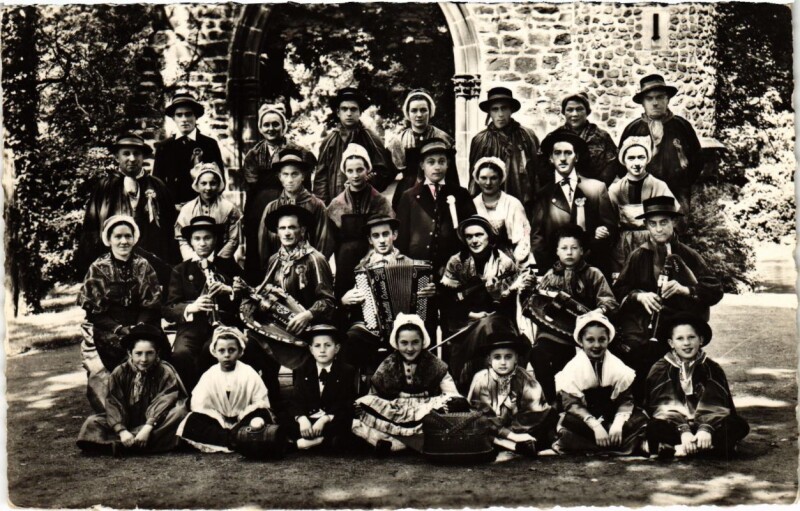 Carte postale ancienne La Bourreio deu Brayeu
