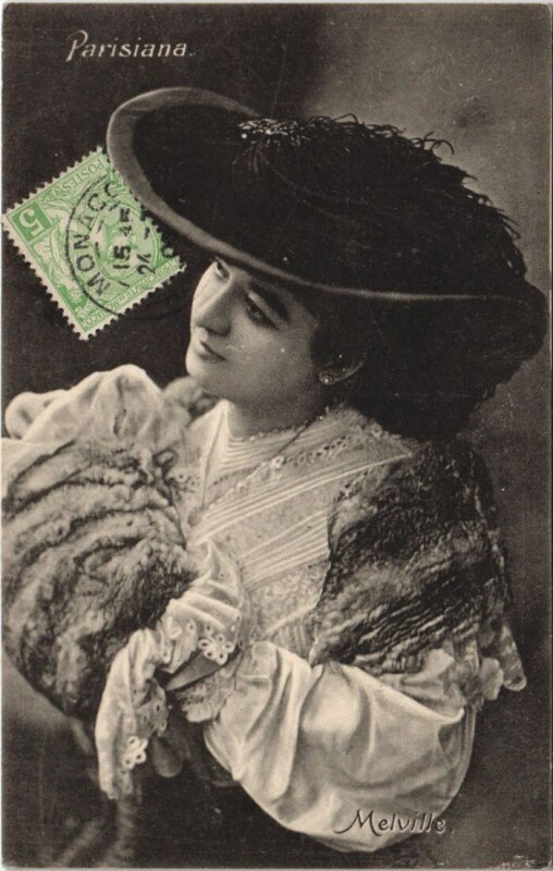 Carte postale ancienne Paris Parisienne