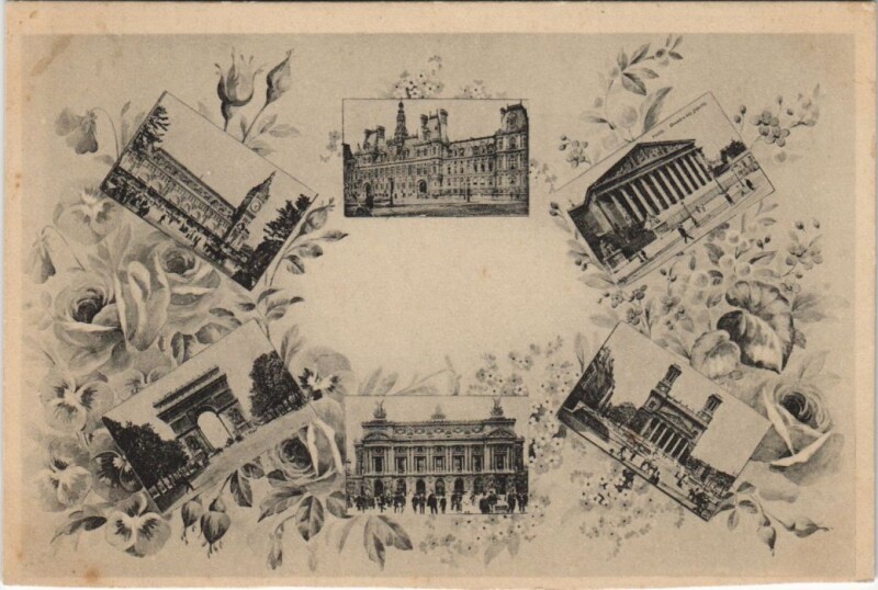 Carte postale ancienne Paris