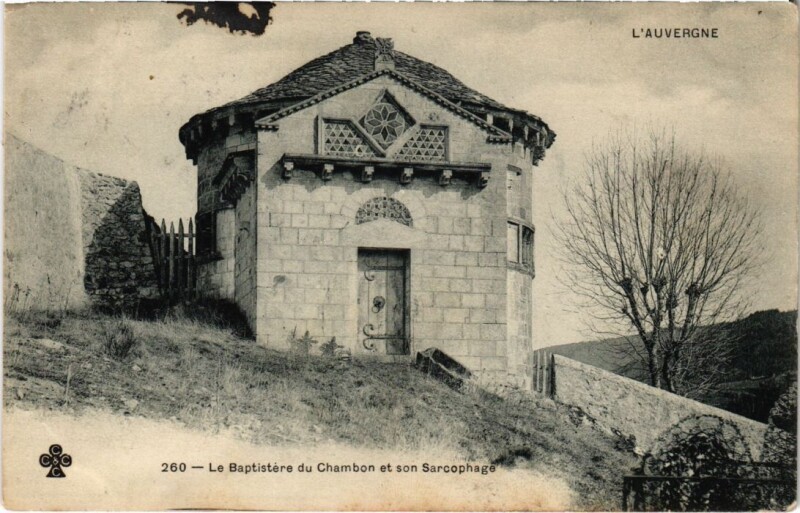 Carte postale ancienne Le Chambon - Le Baptisiere