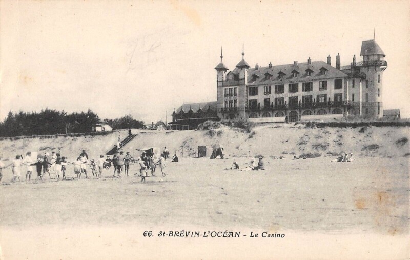Carte postale ancienne Saint Brevin L'Ocean - Casino