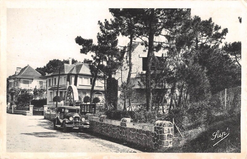 Carte postale ancienne La Baule - L'Avenue De Lorraine