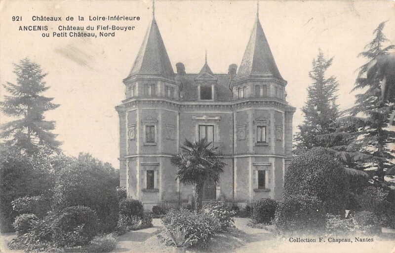 Carte postale ancienne Ancenis - Chateau Du Fief Bouyer Ou Petit Chateau Nord