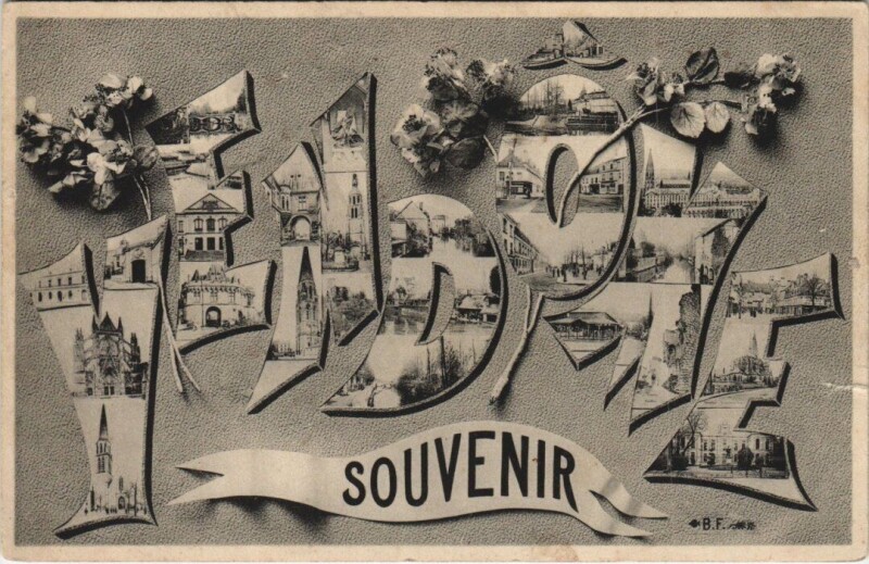 Carte postale ancienne Vendome Souvenir