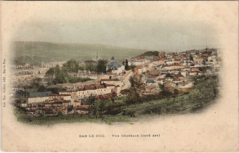 Carte postale ancienne Bar-le-Duc - Vue generale à Bar-le-Duc