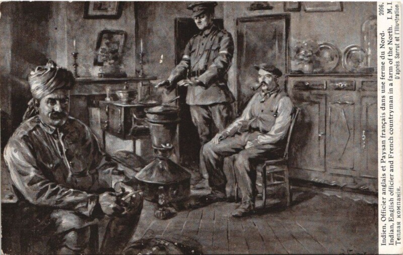 Carte postale ancienne Guerre Eurovéenne de 1914-1915