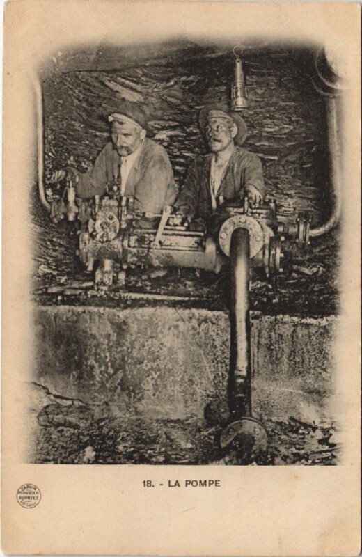 Carte postale ancienne La Pompe