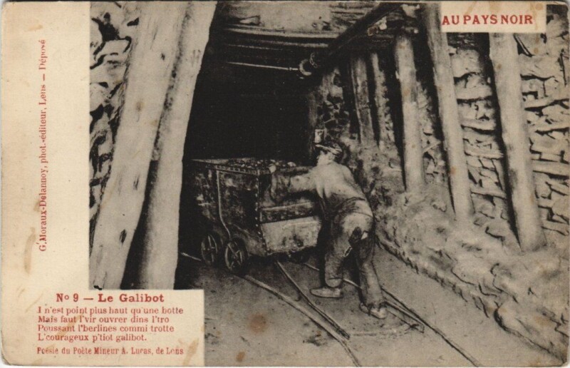 Carte postale ancienne Le Galibot