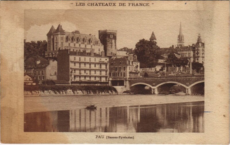 Carte postale ancienne Pau - Basses Pyrenées à Pau