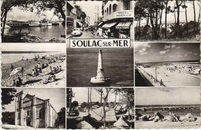 Carte postale ancienne Soulac-sur-Mer à Soulac-sur-Mer