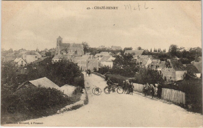 Carte postale ancienne Chaze-Henry