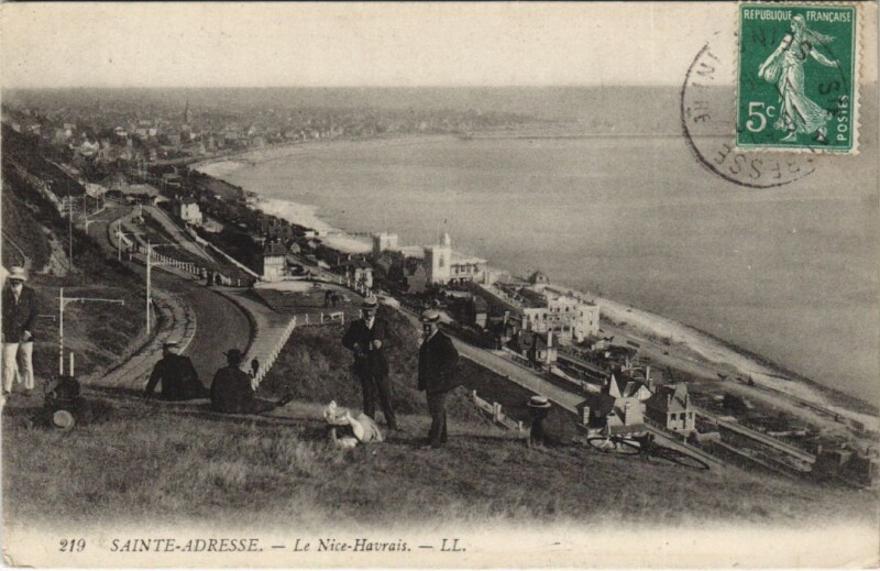 Carte postale ancienne Sainte-Adresse - Le Nice-Havrais à Sainte-Adresse