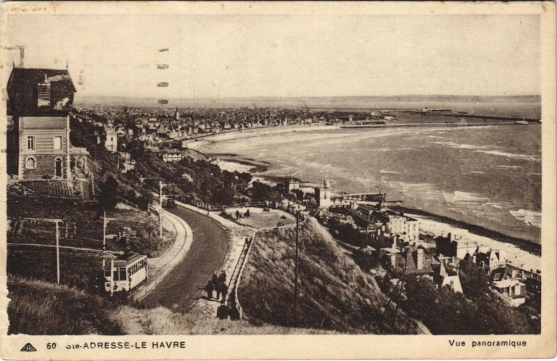 Carte postale ancienne Sainte-Adresse - Le Havre à Sainte-Adresse