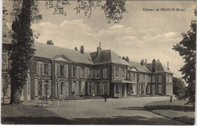 Carte postale ancienne Chateau de Broglie à Broglie