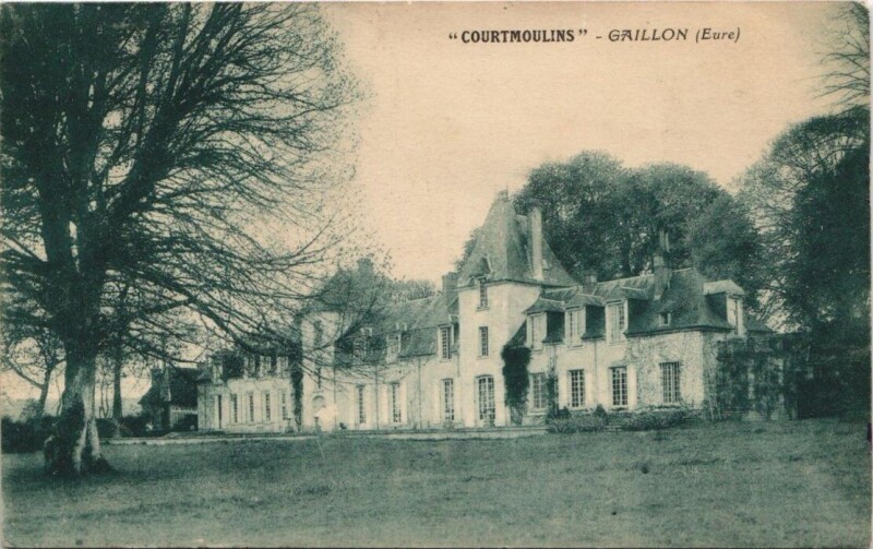 Carte postale ancienne Gaillon-Courtmoulins à Gaillon