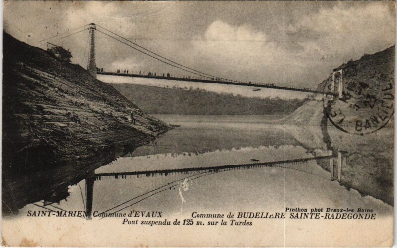 Carte postale ancienne Saint-Marien Commune d'Evaux France à Saint-Marien