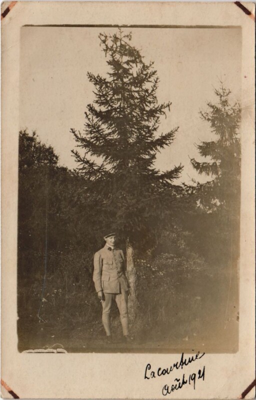 Carte postale ancienne La Courtine France à La Courtine