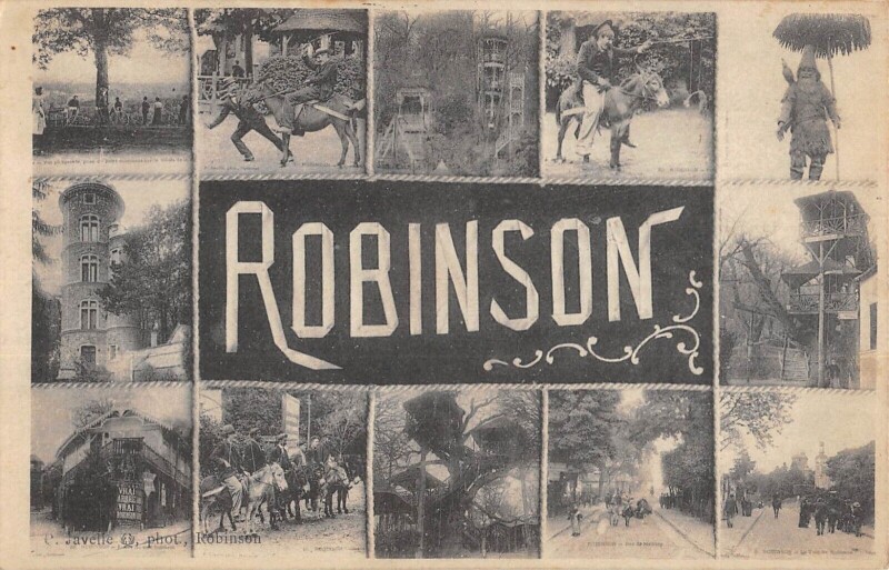 Carte postale ancienne Robinson