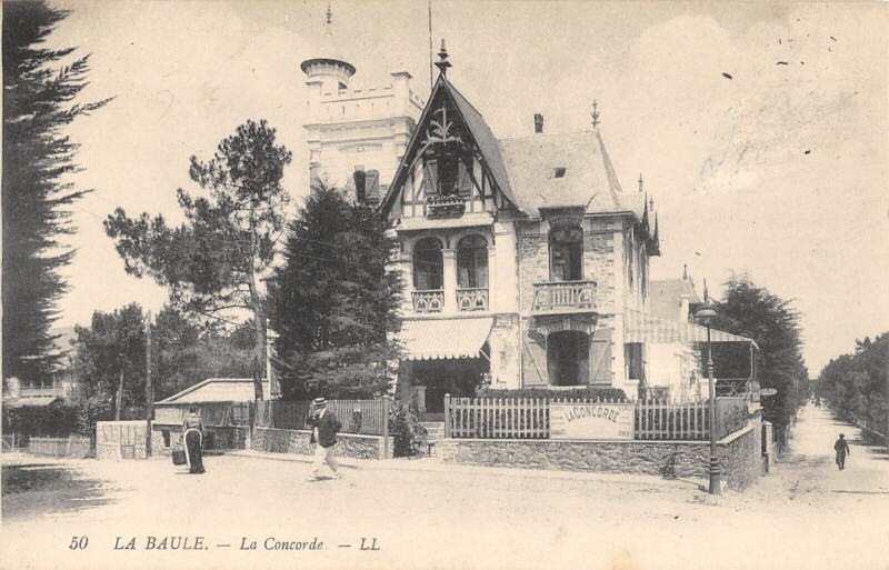 Carte postale ancienne La Baule - La Concorde
