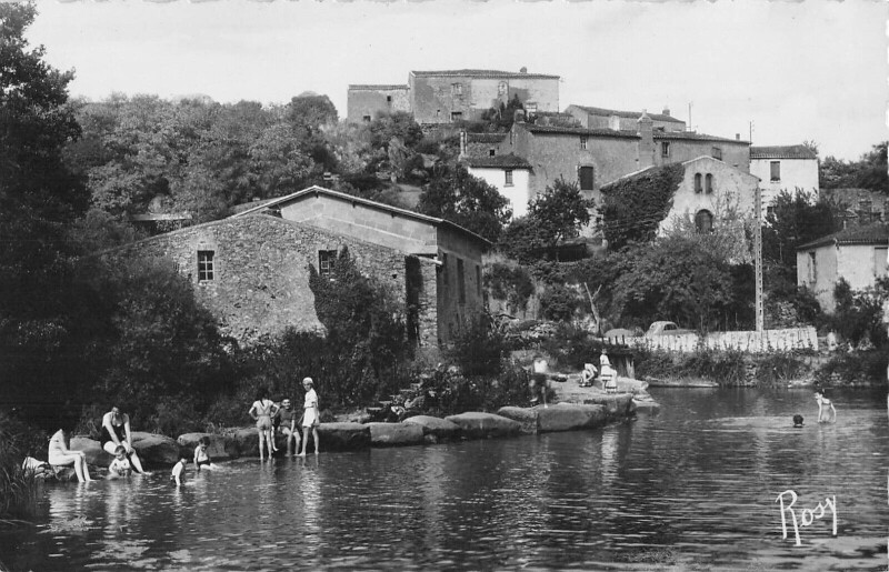 Carte postale ancienne Clisson - Bords De Sevre A Gervaux à Clisson
