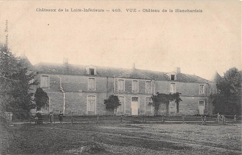 Carte postale ancienne Vue - Chateau De La Blanchardais à Vue