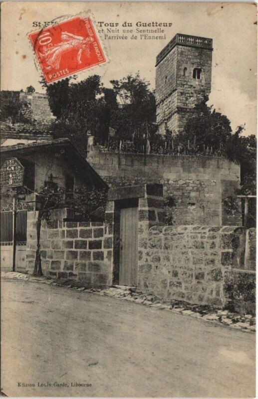 Carte postale ancienne Tour du Guetteur