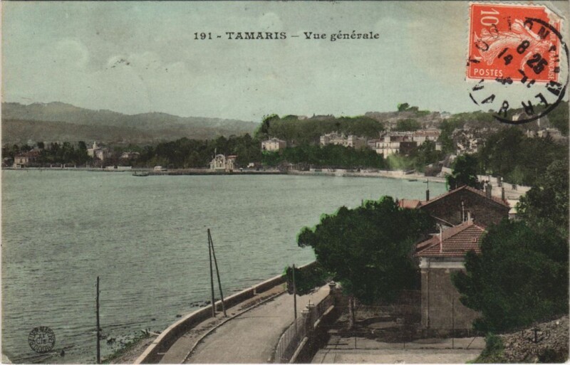 Carte postale ancienne Tamaris Vue Generale France