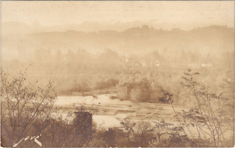 Carte postale ancienne Pau Le Gave France