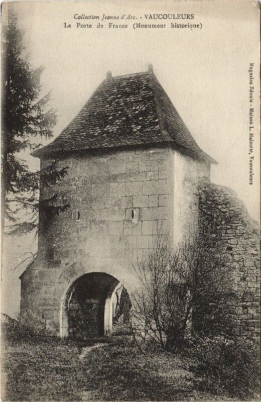 Carte postale ancienne Vaucouleurs La Porte de France à Vaucouleurs
