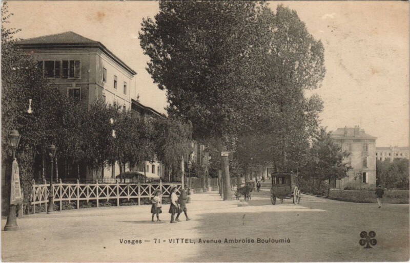 Carte postale ancienne Vosges - Vittel à Vittel