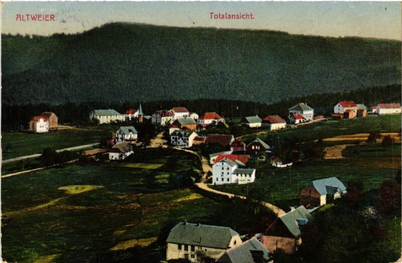 Carte postale ancienne Altweier - Totalansicht