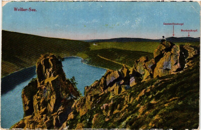 Carte postale ancienne Weisser See
