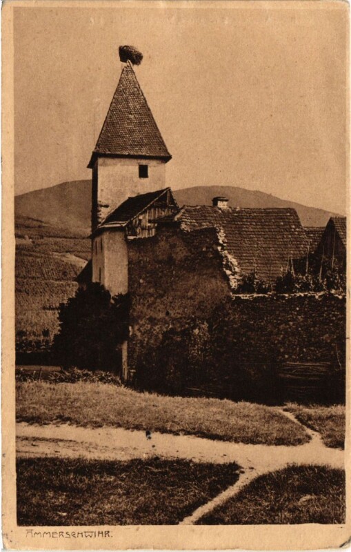 Carte postale ancienne Ammerschwihr à Ammerschwihr