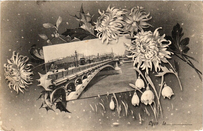 Carte postale ancienne Lyon