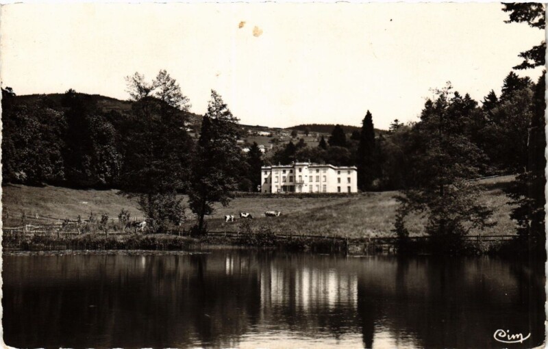Carte postale ancienne Ronno - Chateau du Bourg à Ronno
